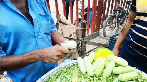 印度吃瓜方式,一场视觉与味觉的双重盛宴